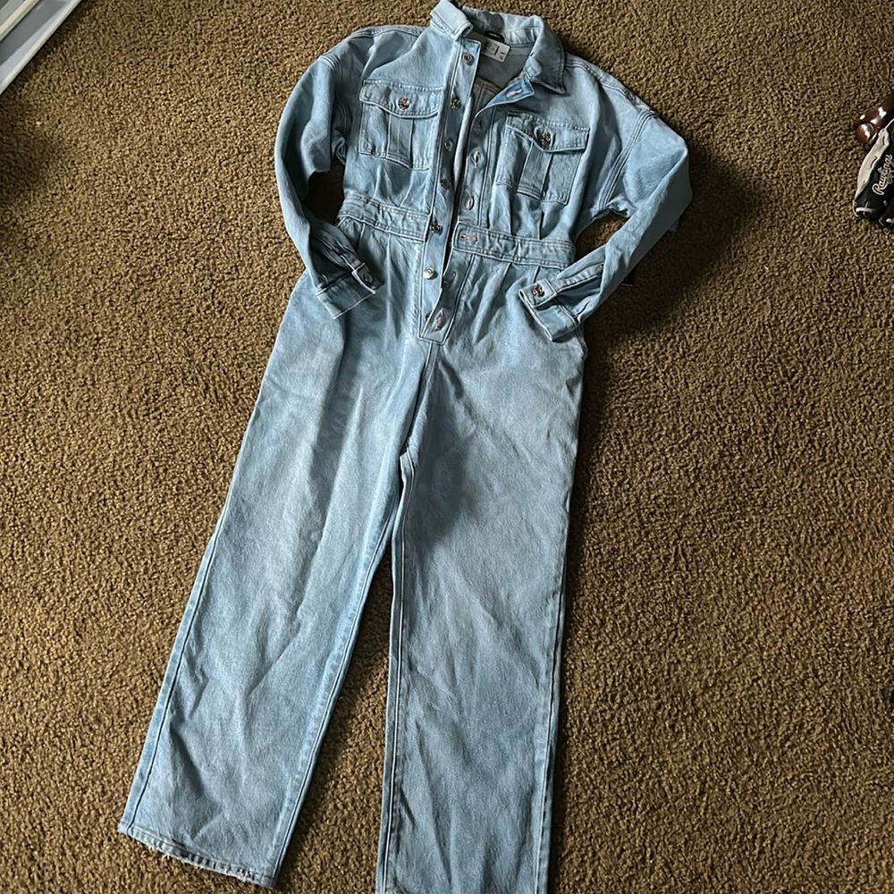 NWT Express denim jumper